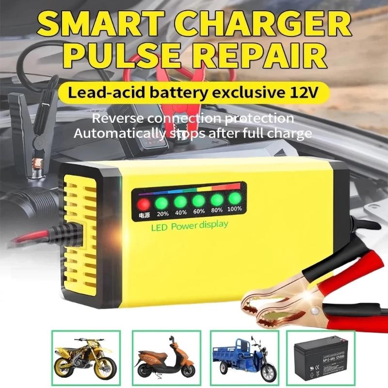 Car Charger - شاحن بطارية سيارة 12 فولت 4