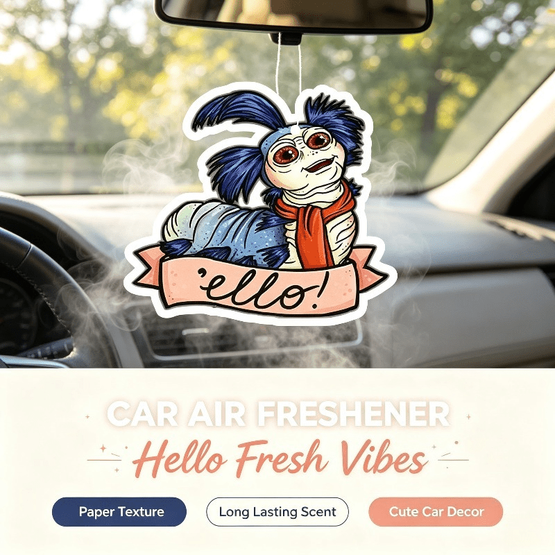 Car Air Freshener - معطر هواء للسيارة على شكل دودة