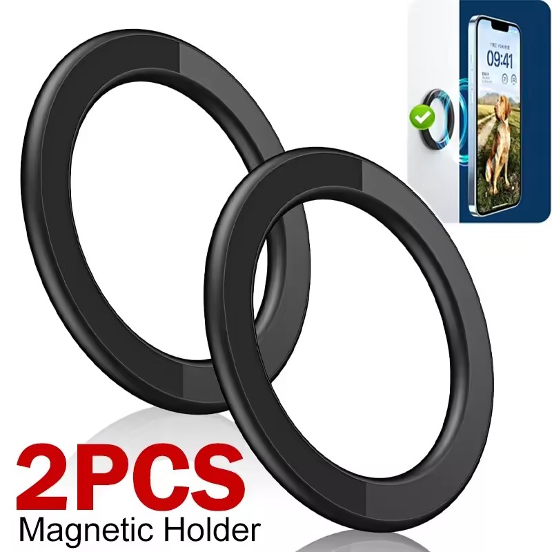 Car Phone Holder - حامل حلقي مغناطيسي لاصق قوي متوافق