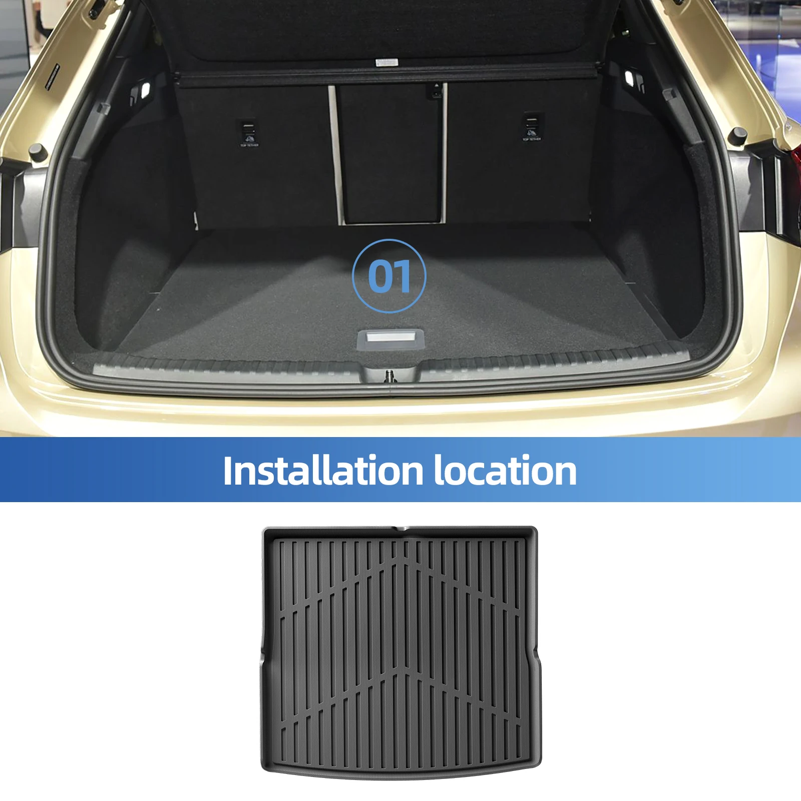 Car Floor Mat - سجادات أرضية للسيارة وحصيرة صندوق الأمتعة