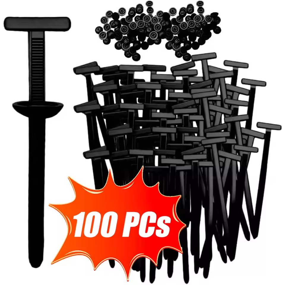 Car Cable Organizer - رباط كابلات نايلون عالمي متين -