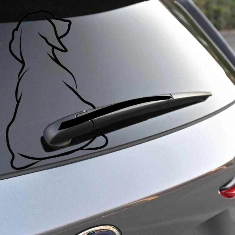 Car Wiper - ملصقات السيارات شخصية كيتي القط الكلب