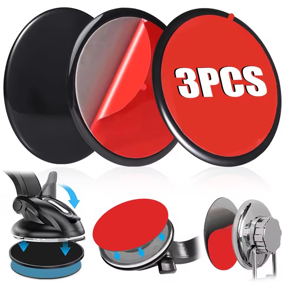 Car Phone Holder - مجموعة وسادات لاصقة عالمية للوحة القيادة،