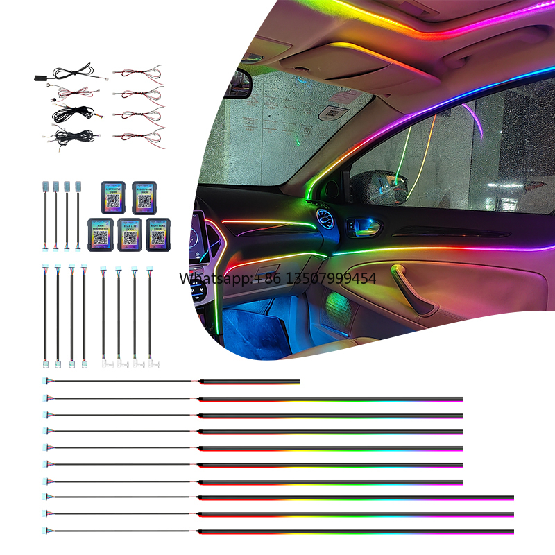 Car Led Light - طقم إضاءة داخلية للسيارة مخصص من