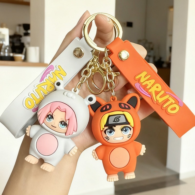 Car Accessories Japanese - سلسلة مفاتيح كرتونية جديدة من ناروتو