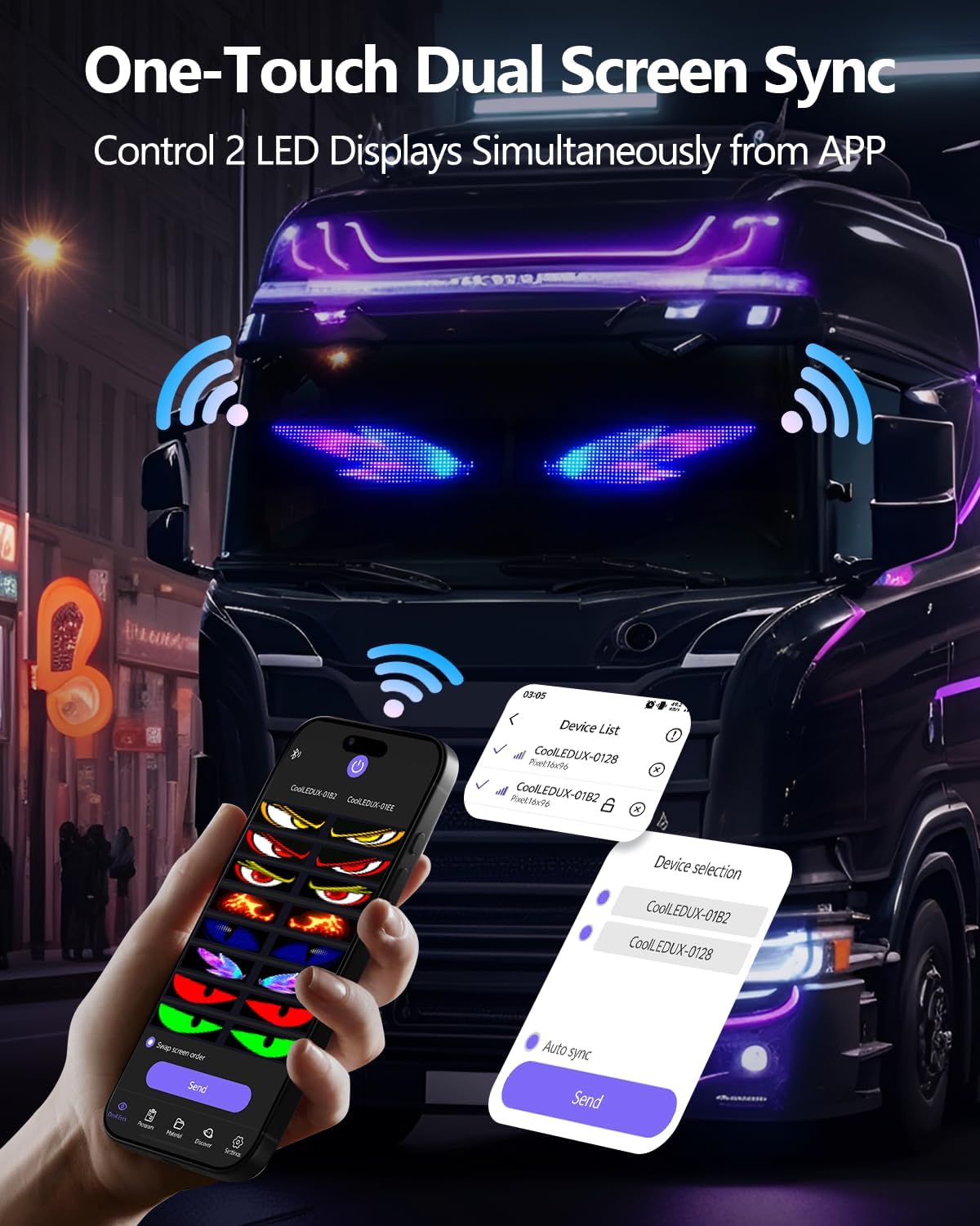 لوحة مصفوفة LED متعددة الوظائف - مراجعة Car Led Light وسعره