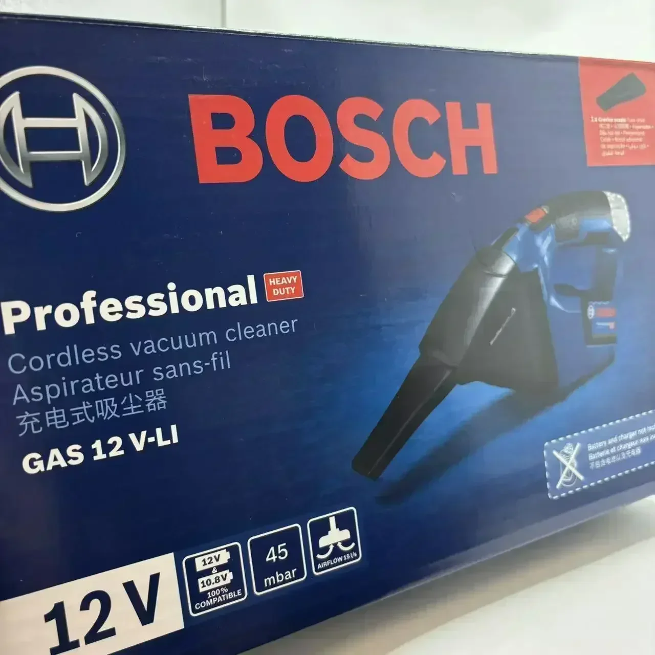 مكنسة بوش GAS 12V-LI الاحترافي - مراجعة Car Vacuum وسعره