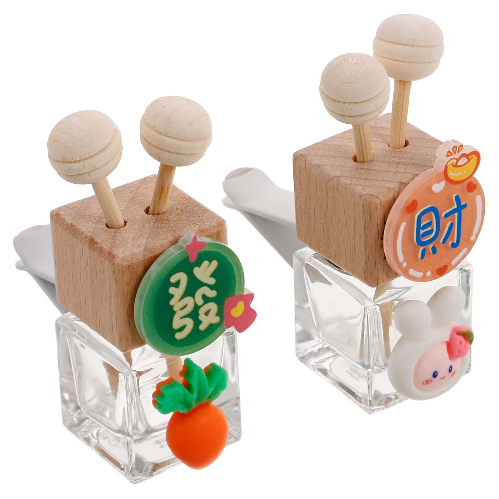 قطعتان من زجاجة زيت عطري للسيا - مراجعة Car Air Freshener وسعره