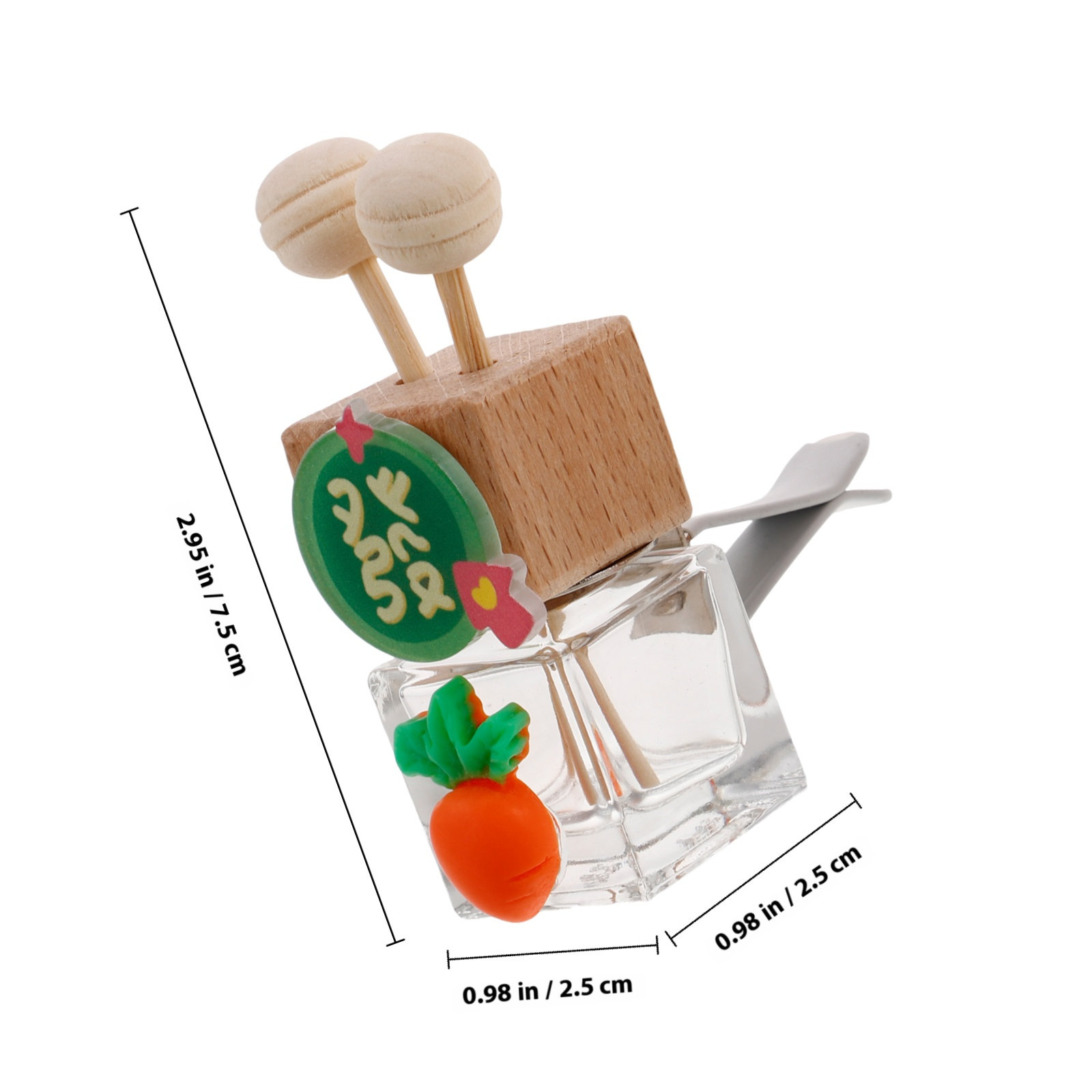 قطعتان من زجاجة زيت عطري للسيا - مراجعة Car Air Freshener وسعره