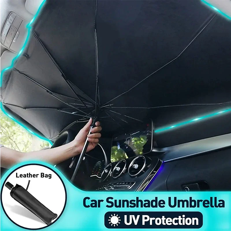 واقي شمس للسيارة، مظلة لحماية  - مراجعة Windshield Sun Shade وسعره