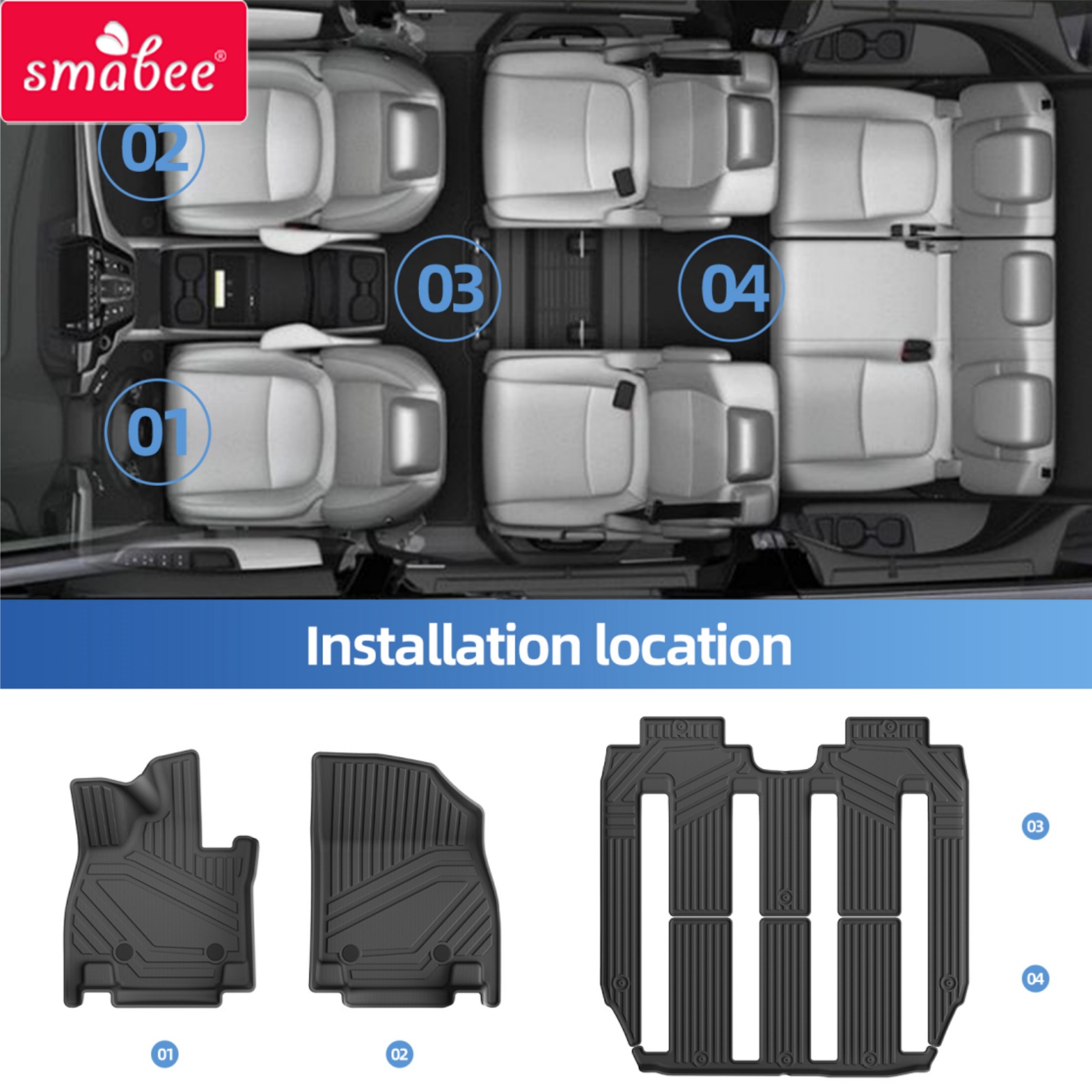 سمابي للسيارات ذات المقود الأي - مراجعة Car Floor Mat وسعره