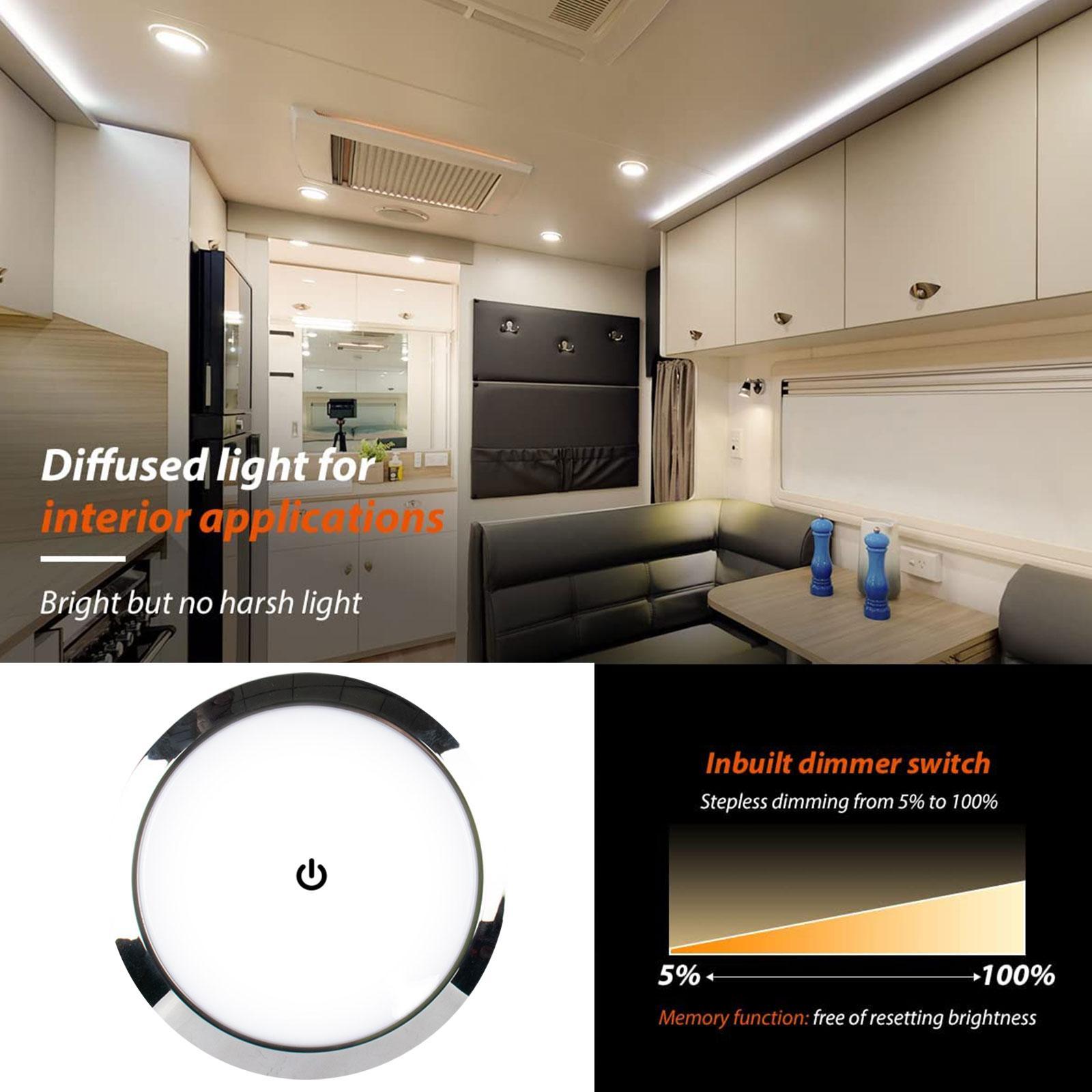 مصباح LED داخلي للسقف مع مفتاح - مراجعة Car Led Light وسعره