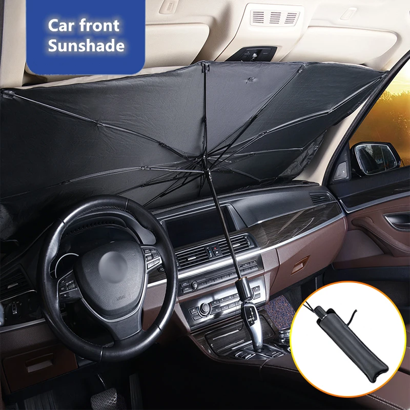 مظلة متعددة الوظائف للزجاج الأ - مراجعة Windshield Sun Shade وسعره