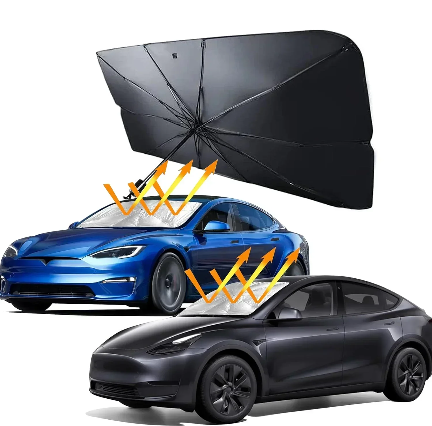 مظلة متعددة الوظائف للزجاج الأ - مراجعة Windshield Sun Shade وسعره