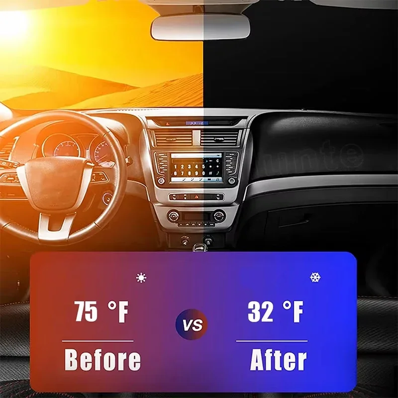 واقي شمس للسيارة، حاجب حراري ل - مراجعة Windshield Sun Shade وسعره