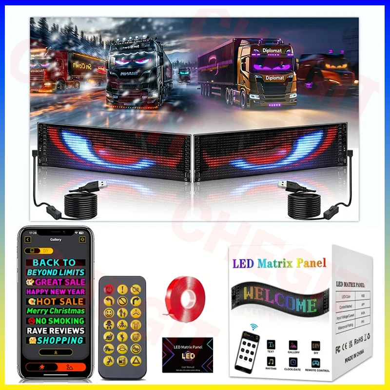 Led عرض شاحنة العين سيارة تسجي - مراجعة Car Led Light وسعره
