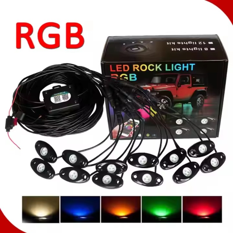 إضاءة محيطية LED للسيارة بألوا - مراجعة Car Led Light وسعره