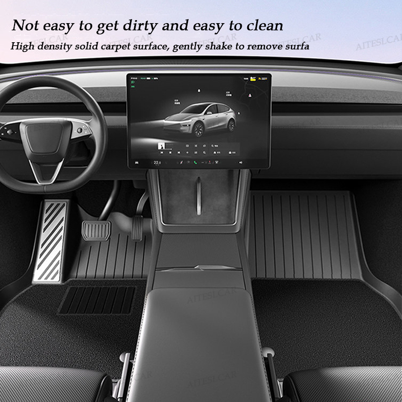 سجادة أرضية لسيارة تيسلا موديل - مراجعة Car Floor Mat وسعره