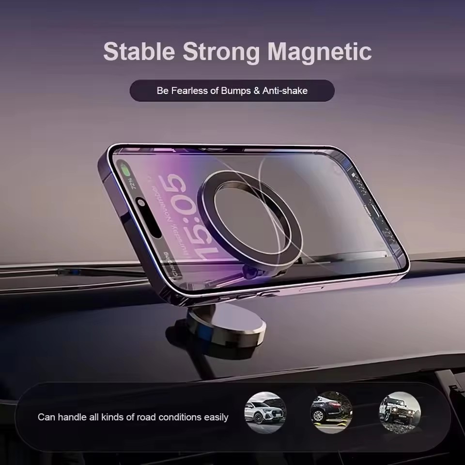 حامل هاتف محمول مغناطيسي قابل  - مراجعة Car Phone Holder وسعره