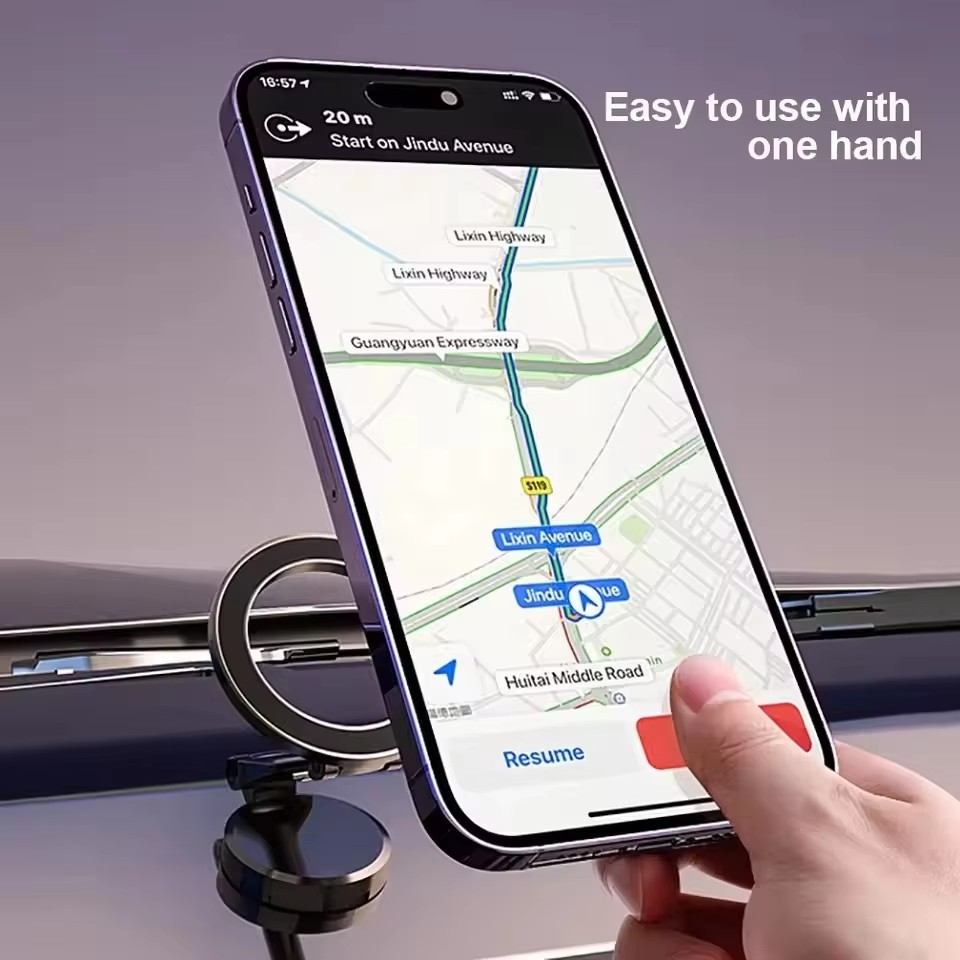 حامل هاتف محمول مغناطيسي قابل  - مراجعة Car Phone Holder وسعره