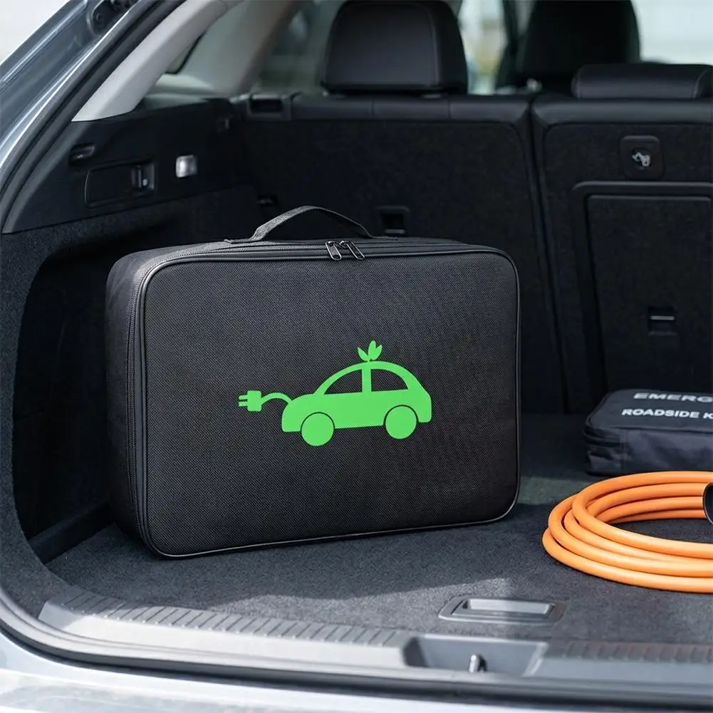 حقيبة لتخزين كابلات شحن بطاريا - مراجعة Car Cable Organizer وسعره