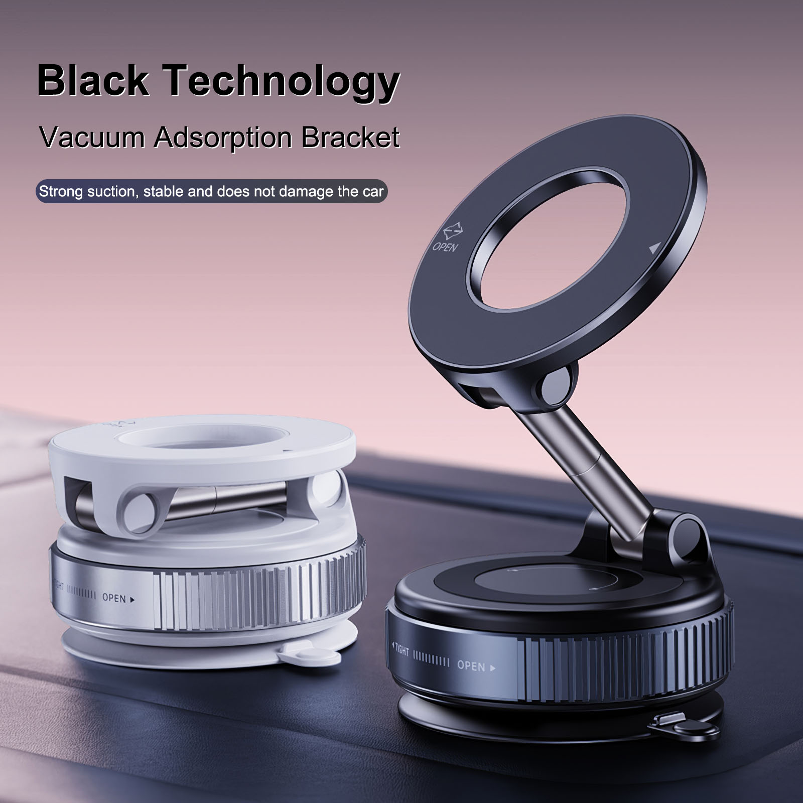 حامل هاتف محمول بمغناطيس قوي م - مراجعة Car Vacuum وسعره