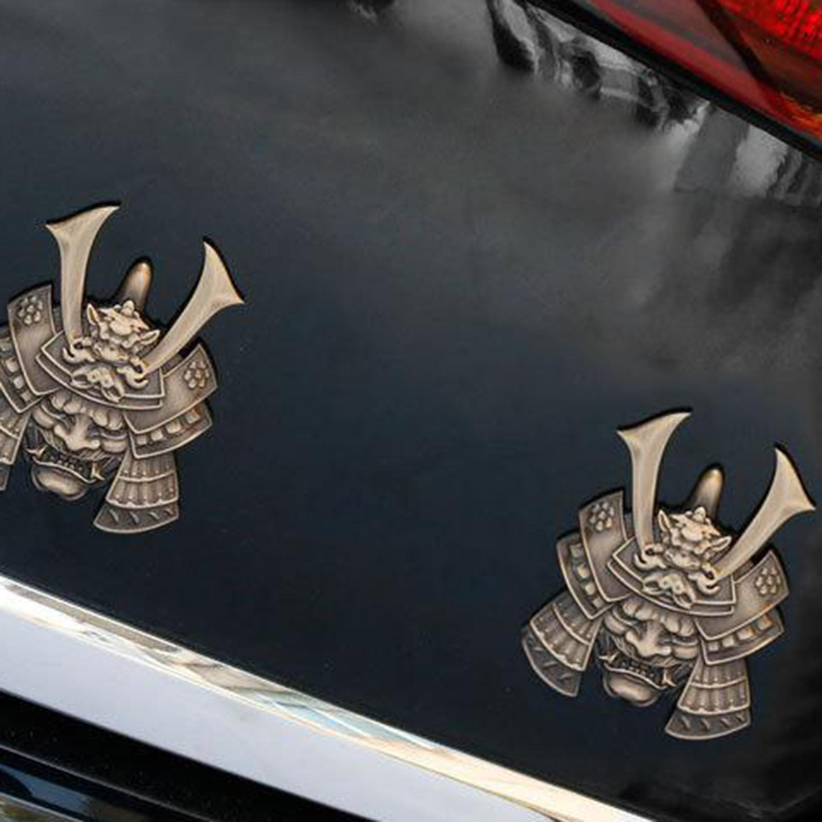 ملصقات يابانية بتصميم ساموراي، - مراجعة Car Accessories Japanese وسعره