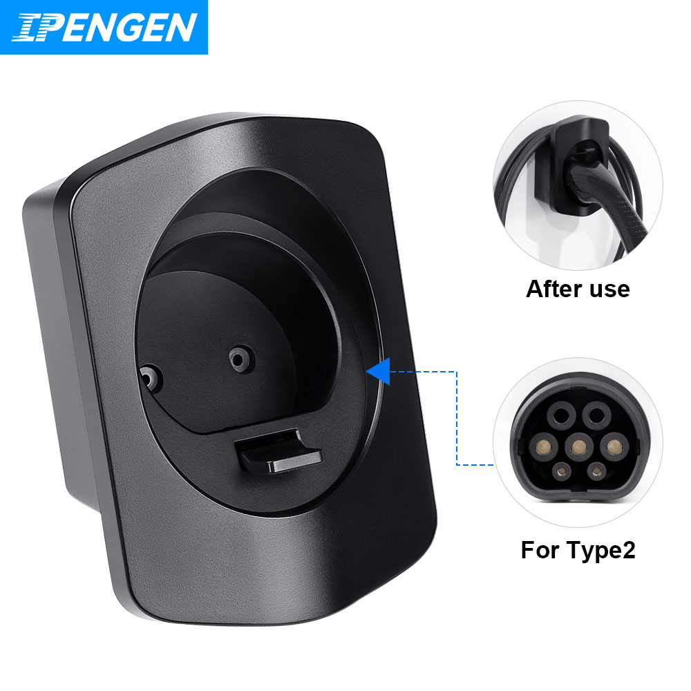 حامل شاحن للنوع 2 ، قابس مقبس  - مراجعة Car Cable Organizer وسعره