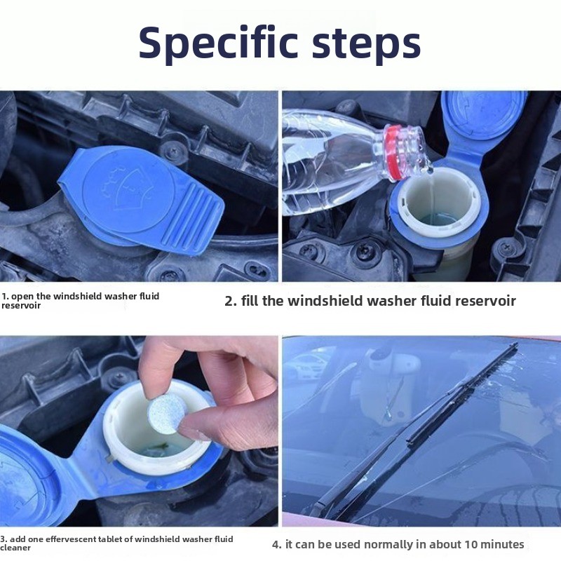 أقراص غسيل زجاج السيارة الفوار - مراجعة Car Wiper وسعره