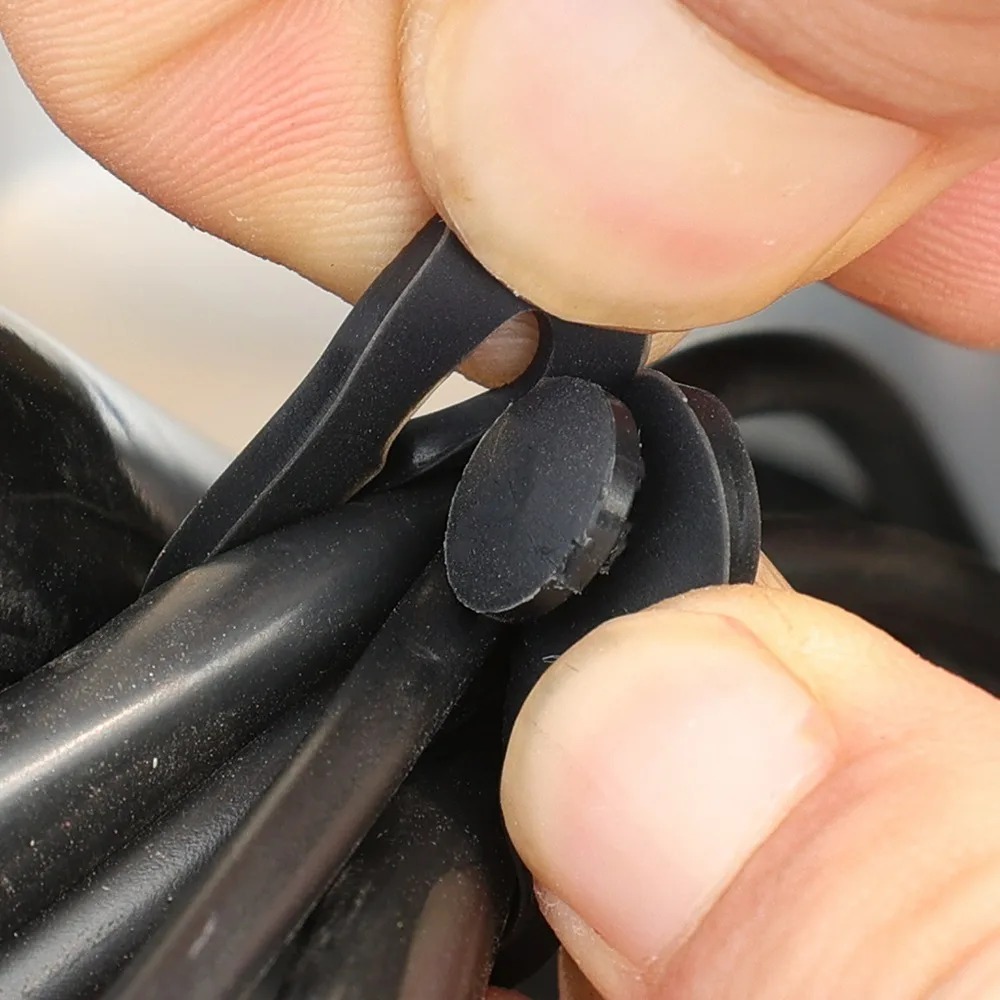 مطاطا المطاط كابل حزام سلك الت - مراجعة Car Cable Organizer وسعره