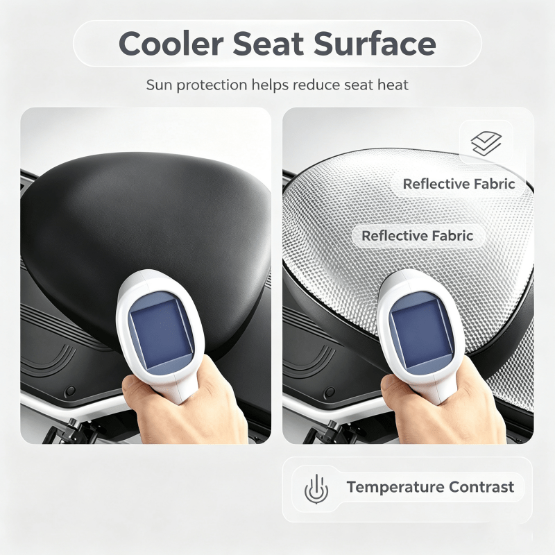 غطاء مقعد للدراجة الكهربائية،  - مراجعة Car Seat Cover وسعره