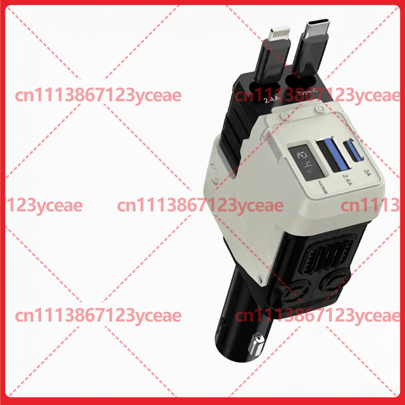 شاحن سيارة ميكانيكال 120 واط،  - مراجعة Car Charger وسعره