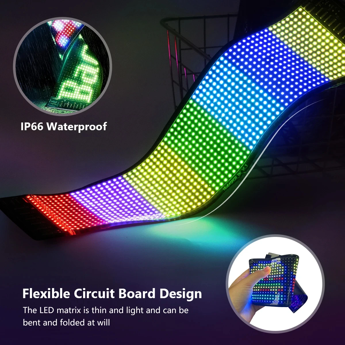 LED DIY مصفوفة بكسل لوحة Led ع - مراجعة Car Led Light وسعره