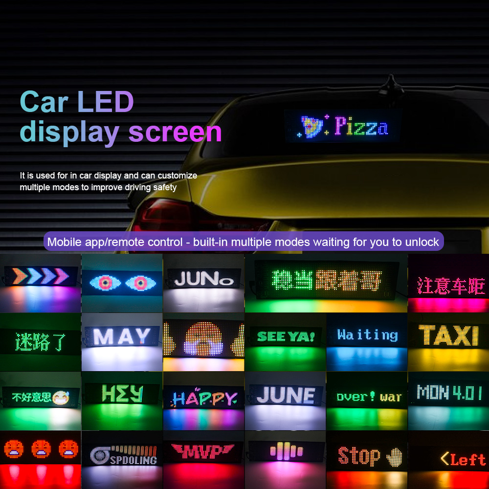 LED مصفوفة بكسل لوحة التمرير م - مراجعة Car Led Light وسعره