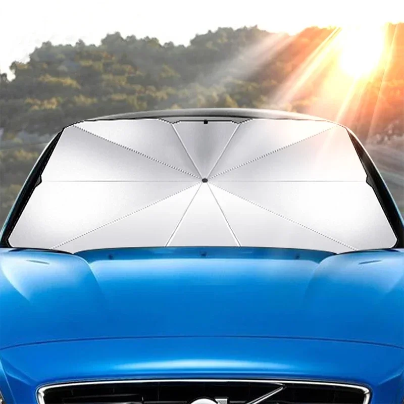 مظلة واقية من الشمس للزجاج الأ - مراجعة Windshield Sun Shade وسعره