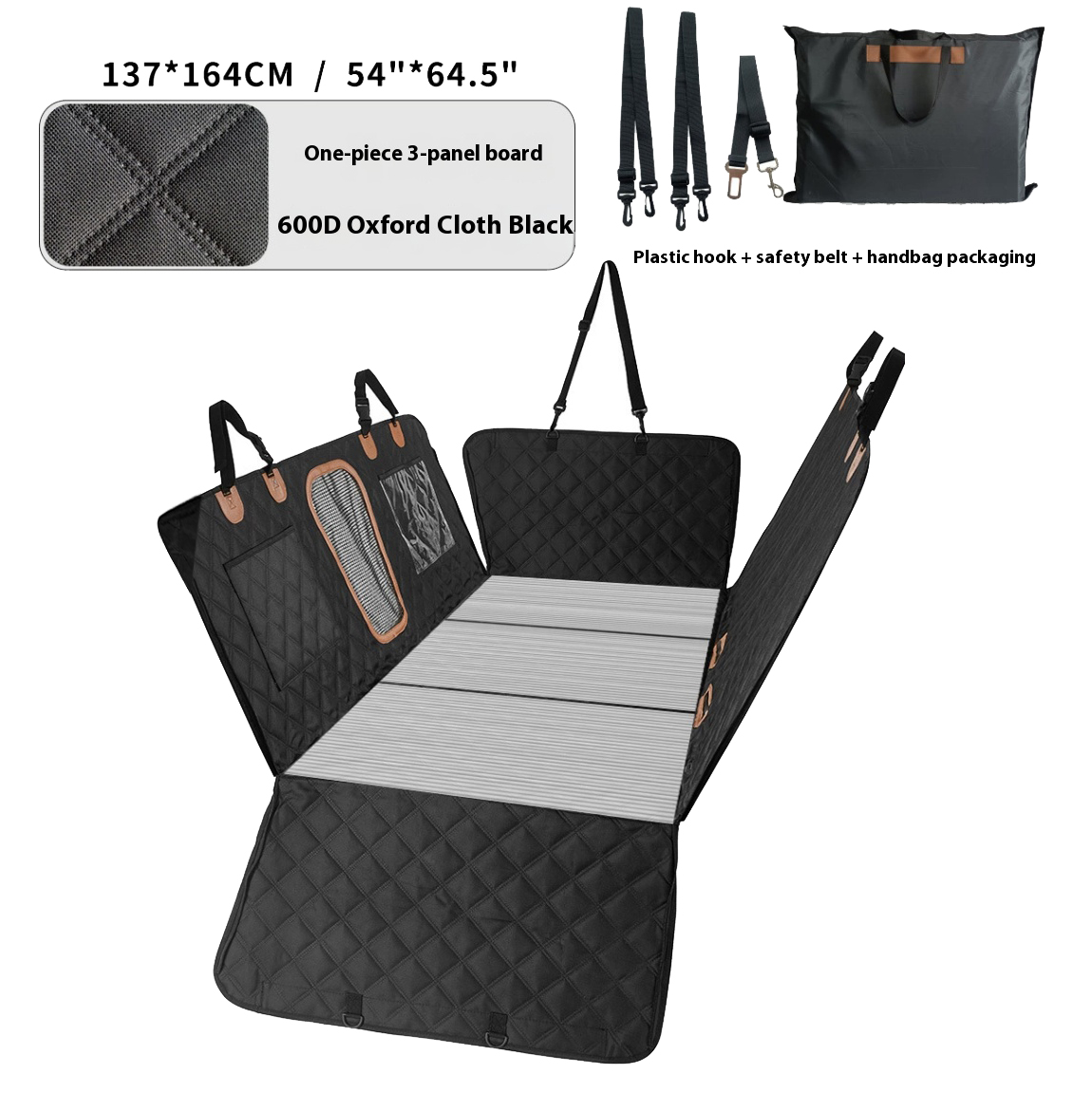 غطاء مقعد سيارة للكلاب بثلاثة  - مراجعة Car Seat Cover وسعره