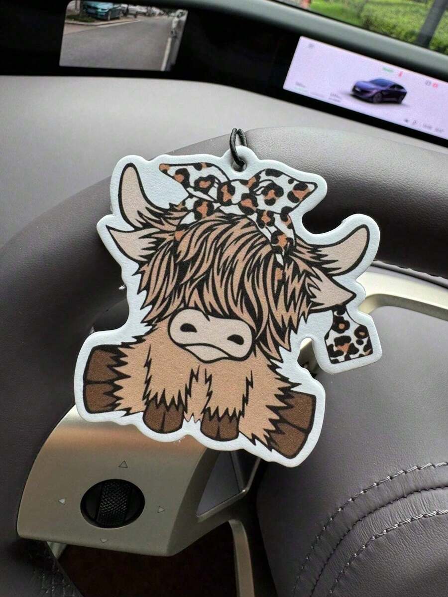 معطر هواء للسيارة على شكل بقرة - مراجعة Car Air Freshener وسعره