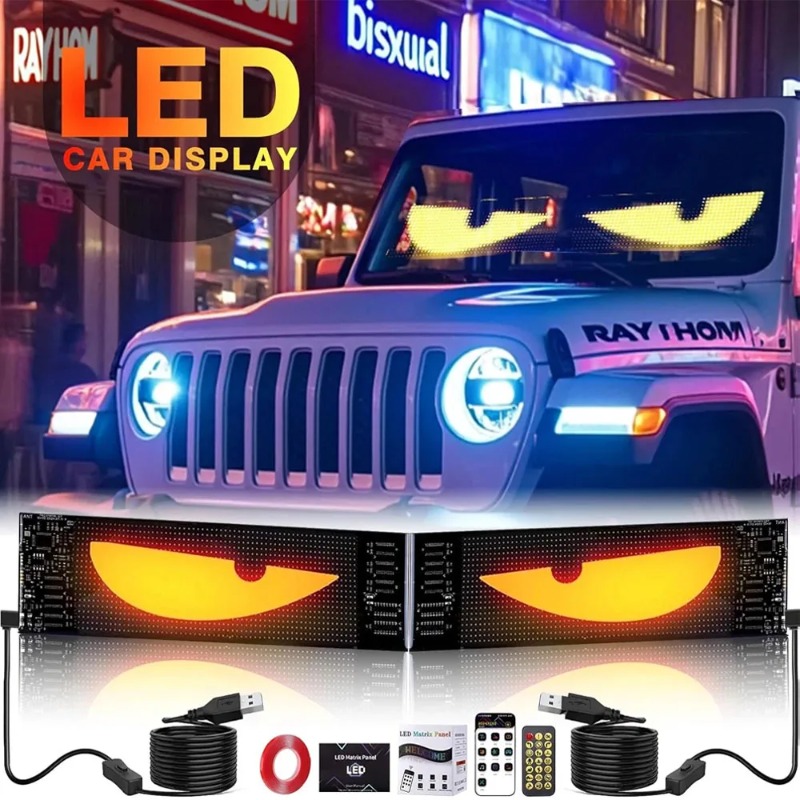 لوحة LED ماتريكس بكسل، لافتة L - مراجعة Car Led Light وسعره