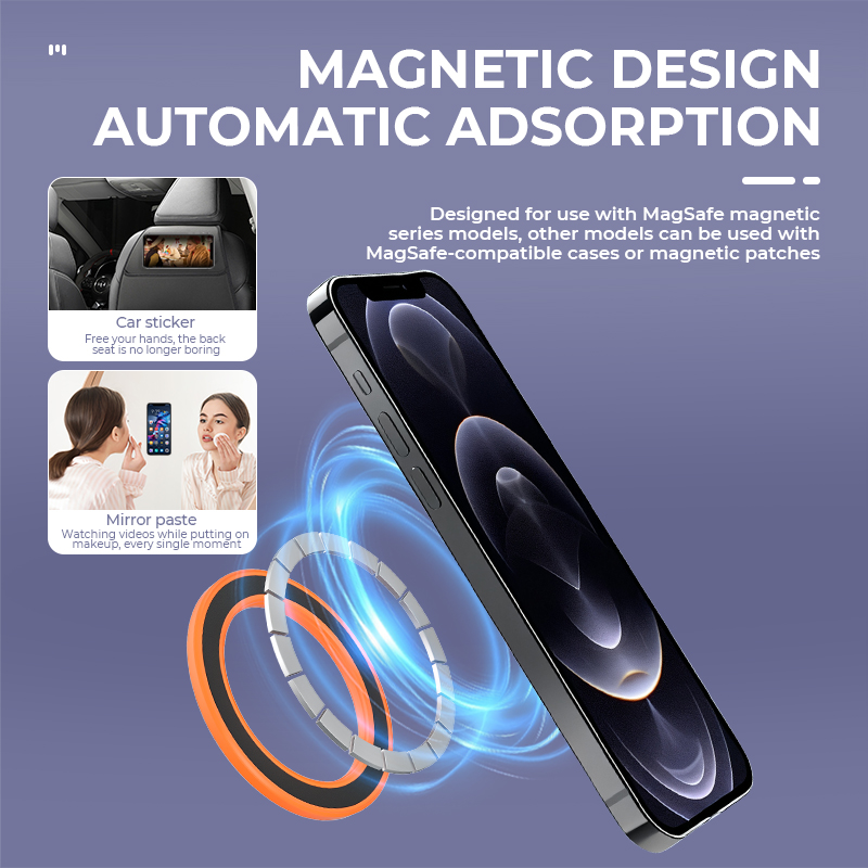 ل Magsafe حامل هاتف حلقي مغناط - مراجعة Car Phone Holder وسعره