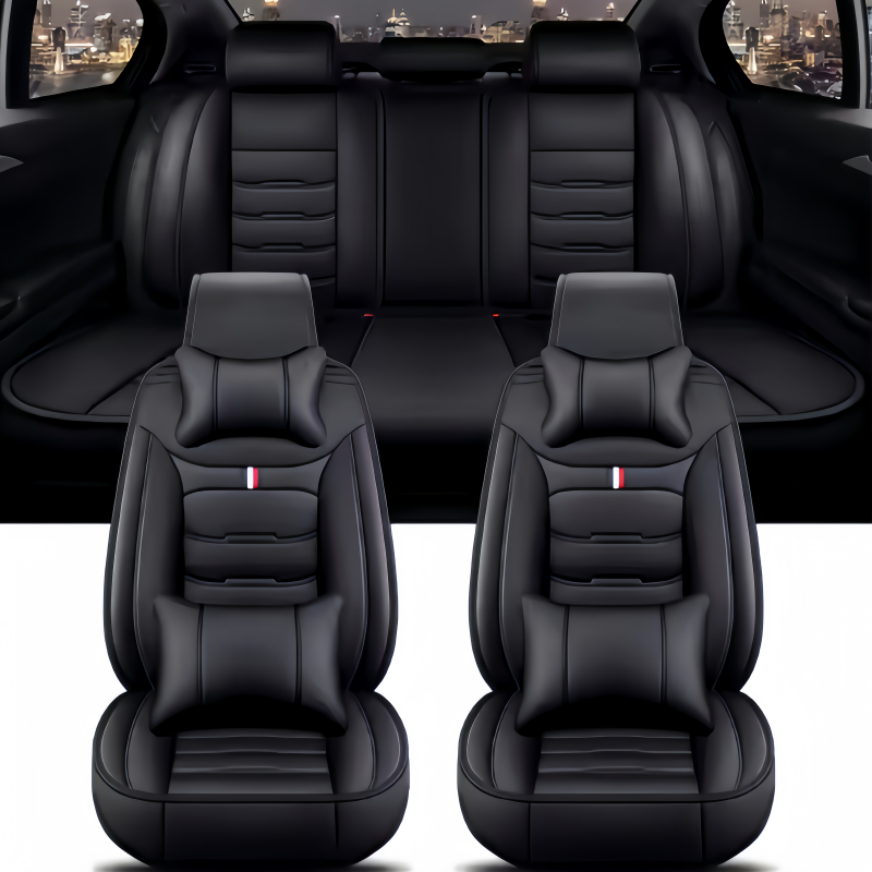 أغطية مقاعد من جلد البولي يوري - مراجعة Car Seat Cover وسعره