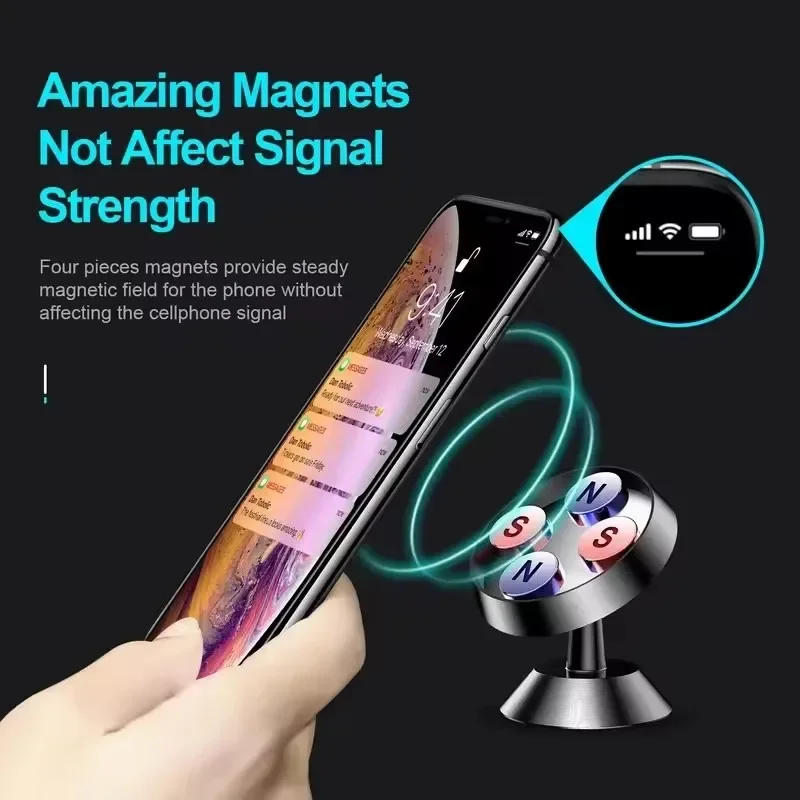حامل هاتف مغناطيسي للسيارة، حا - مراجعة Car Phone Holder وسعره