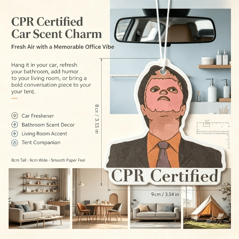 معطر هواء للسيارة معتمد من CPR - مراجعة Car Air Freshener وسعره