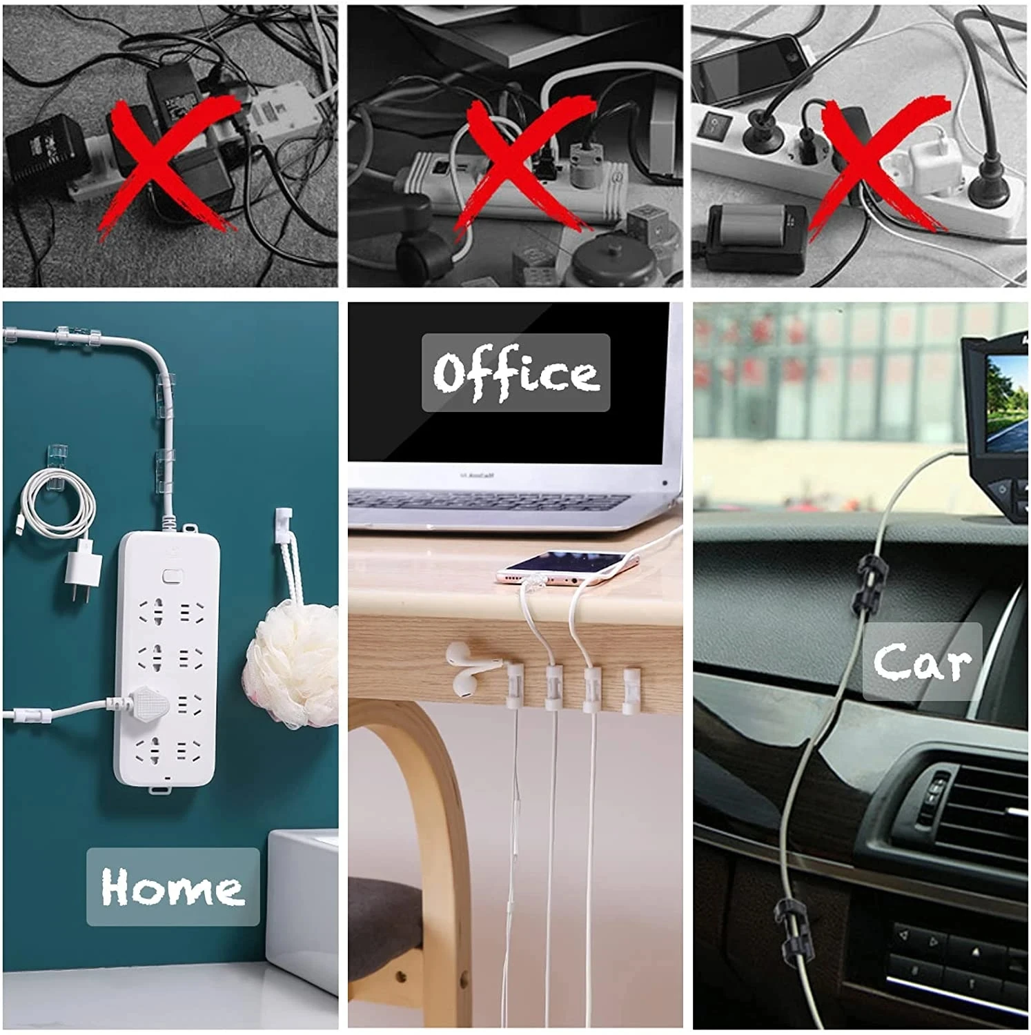 منظم مشابك الكابلات، حامل الأس - مراجعة Car Cable Organizer وسعره