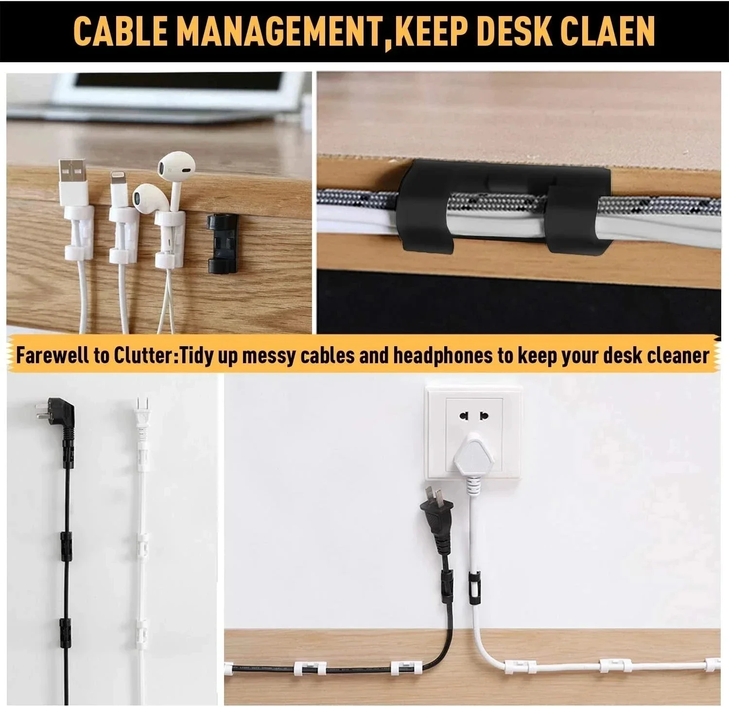 منظم مشابك الكابلات، حامل الأس - مراجعة Car Cable Organizer وسعره