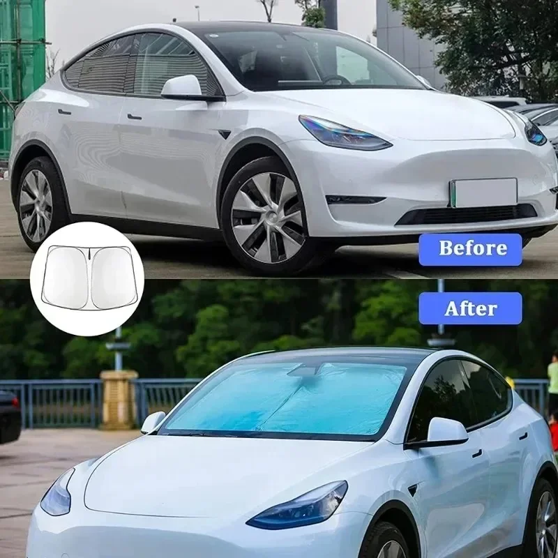 غطاء واقي من الشمس للزجاج الأم - مراجعة Windshield Sun Shade وسعره